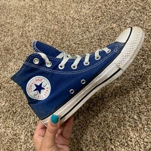 Blue Chuck Taylors